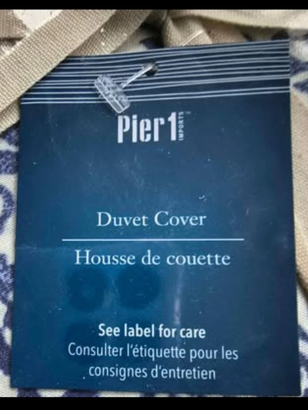 Pier 1 Cream Plush Throw, Full/Queen Duvet Cover, & 4 Pillow Shams (New)